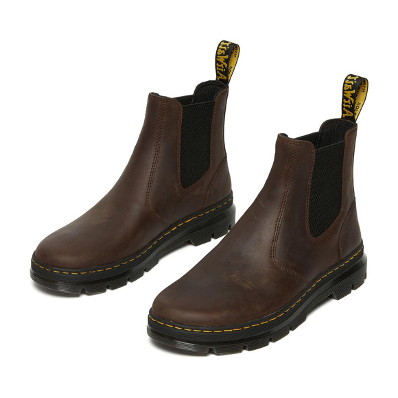 Dr. Martens Womens Embury Chelsea Boots EU 43 US Mens 10 Womens 11 Brown NIB - Picture 1 of 14